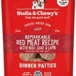 Stella And Chewy's Remarkable Red Meat Freeze-Dried Raw Dinner Patties