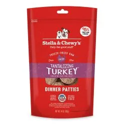 Stella And Chewy's Tantalizing Turkey Freeze-Dried Raw Dinner Patties