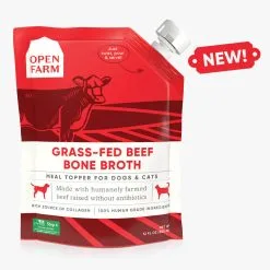 OPEN FARM Grass-Fed Beef Bone Broth For Dogs