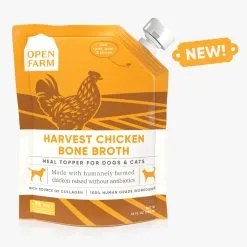OPEN FARM Harvest Chicken Bone Broth For Dogs