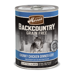 Merrick Backcountry Chunky Chicken Dinner In Gravy Wet Dog Food