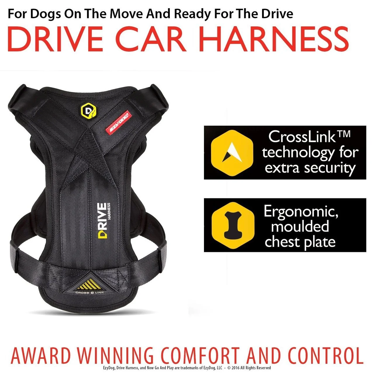 EzyDog DRIVE DOG CAR HARNESS - Image 5