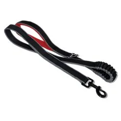 KURGO SPRINGBACK DOG LEASH - 48" HIKING AND RUNNING LEASH