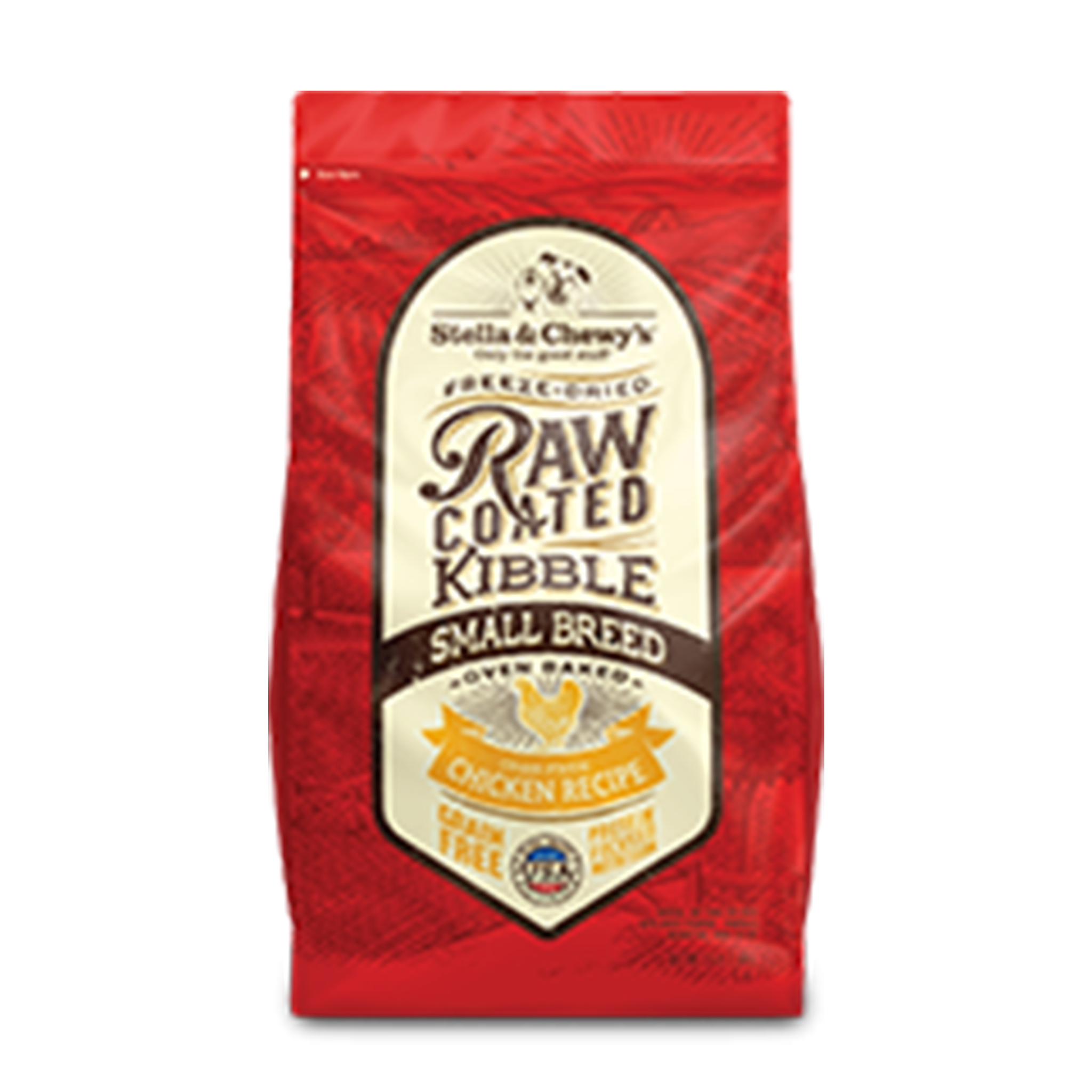 Stella And Chewy's Cage-Free Chicken Recipe For Small Breeds Freeze-Dried Raw Coated Baked Kibble